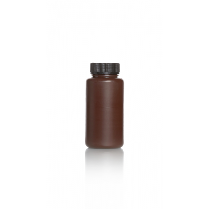 AZLON® 瓶，圆形，宽颈，棕色，聚丙烯，500 毫升