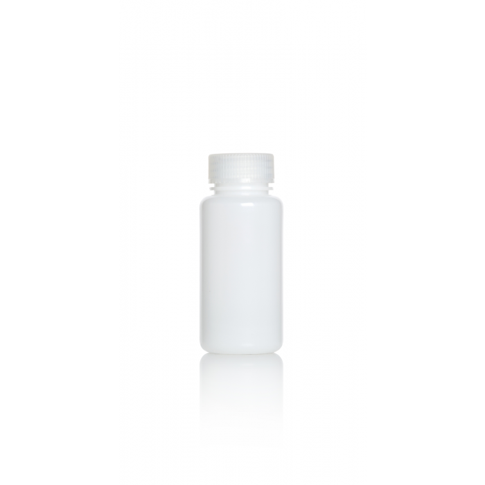 AZLON® 瓶，圆形，宽颈，高密度聚乙烯，250 毫升
