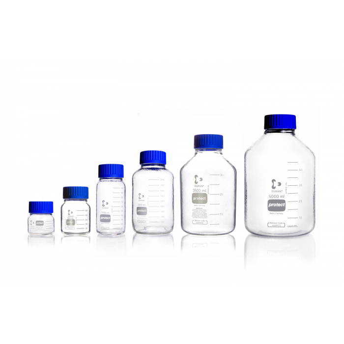 DURAN® protect GLS 80® 实验室瓶，广口，透明