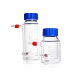 DURAN® GLS 80® 实验室瓶，双壁（夹套），广口，透明