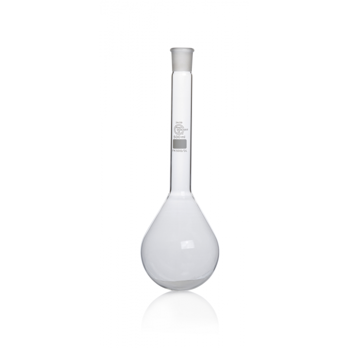 QUICKFIT® 凯氏烧瓶，带磨颈，NS 24/29，500 毫升