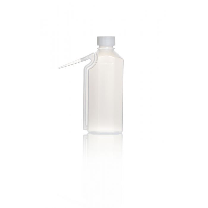 AZLON® 清洗瓶，六角形，一体式出水嘴，LDPE，250 毫升
