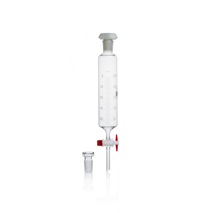 PYREX®滴管，圆柱形，带刻度，带 PTFE 瓶塞，250mL