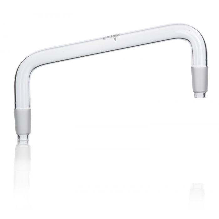 QUICKFIT® 适配器，蒸馏头，回收，垂直模式，研磨锥 NS 19/26 与烧瓶相配，锥 NS 19/26 与冷凝器相配