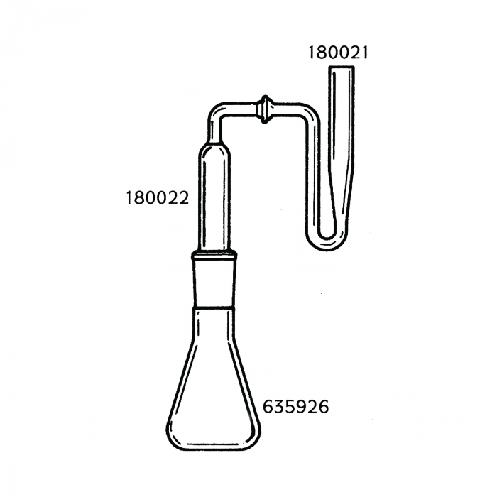 WHEATON® CLEAR-SEAL™ 接头，砷化氢，发电机