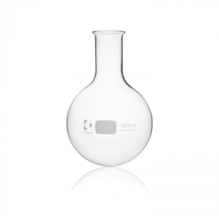 DURAN® 圆底烧瓶, 窄口, 1000 mL