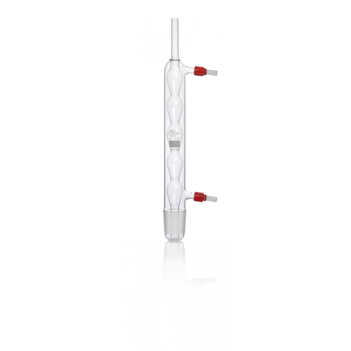 QUICKFIT® 冷凝器，Allihn（灯泡），有效长度 250 毫米，接地锥 NS 40/38