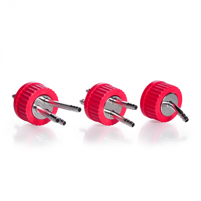 DURAN® GL 45 不锈钢多孔连接器盖