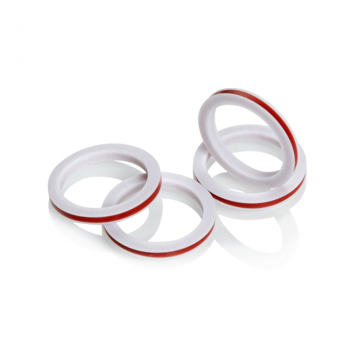 SVL® 密封环，聚四氟乙烯护套硅橡胶，用于 SVL® 22 螺纹，孔内径 17mm
