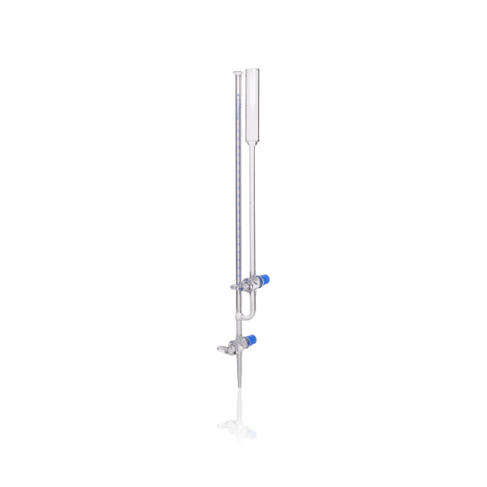 DURAN® 带谢尔巴赫条纹和玻璃钥匙的微量滴定管，AS 级，2 mL