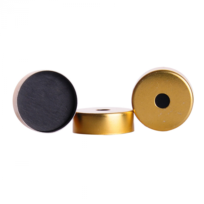 WHEATON® µL MicroLiter® 20 mm 压接密封件（带隔膜），钢制压接密封件，丁基橡胶