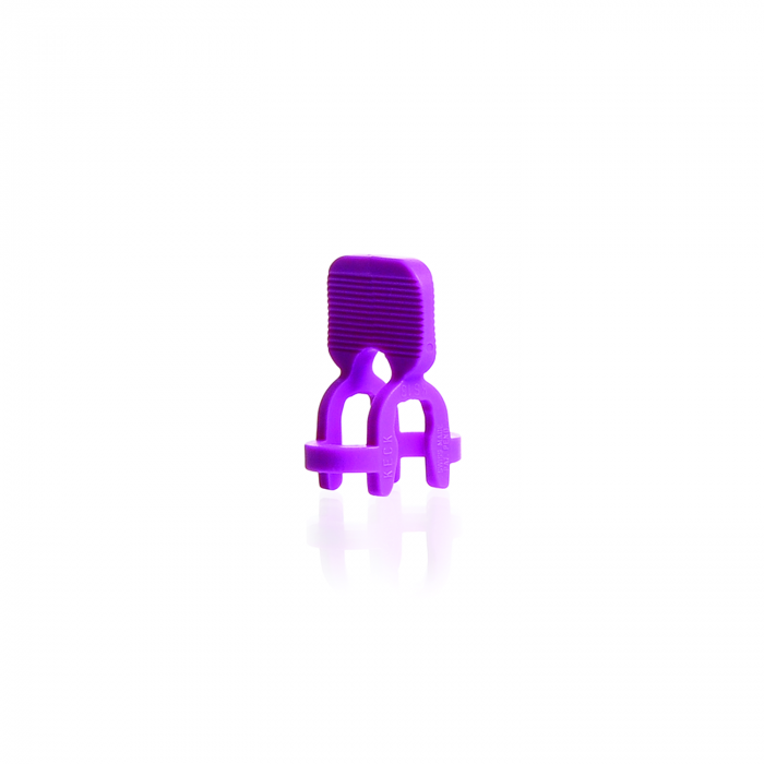 Keck™ 球形关节夹，紫罗兰色，S 13