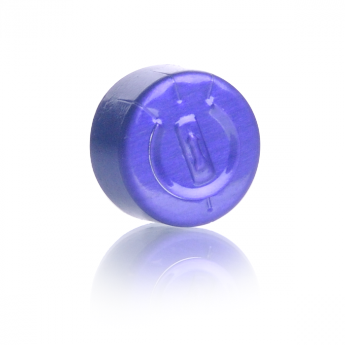 WHEATON® 铝制全撕裂密封件，紫色，13 mm