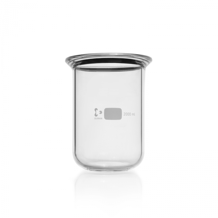 DURAN® 平面法兰烧杯, DN 120, 2000 mL