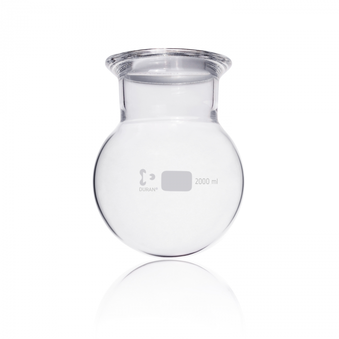 DURAN® 平法兰圆底烧瓶, DN 100, 2000 mL