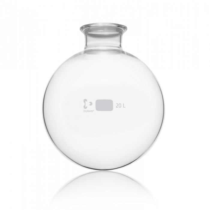 DURAN® 平法兰圆底烧瓶, DN 100, 20000 mL