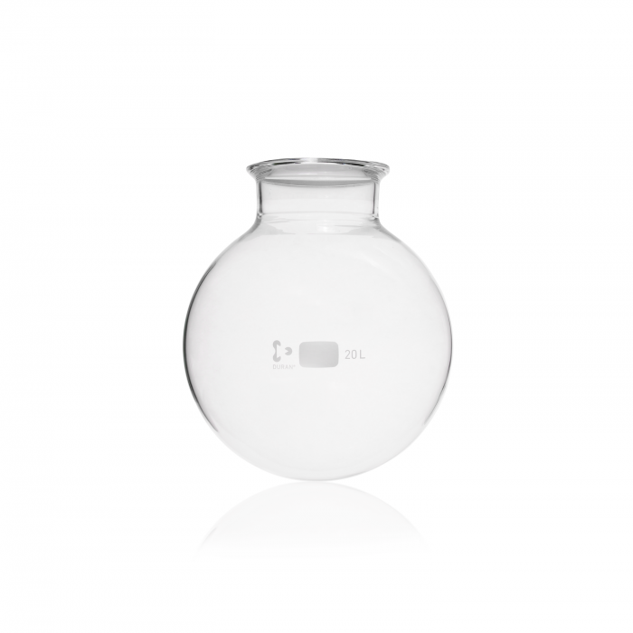 DURAN® 平法兰圆底烧瓶, DN 150, 20000 mL