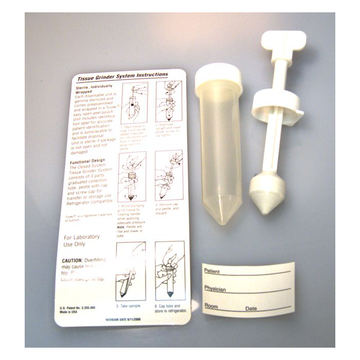 KIMBLE® KONTES® 无菌封闭系统组织匀浆器，带模制尖端，15 mL
