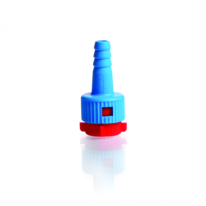 Keck™ 适配器 KA，RD 14，从玻璃螺纹到塑料软管接口，直径 9.0 毫米