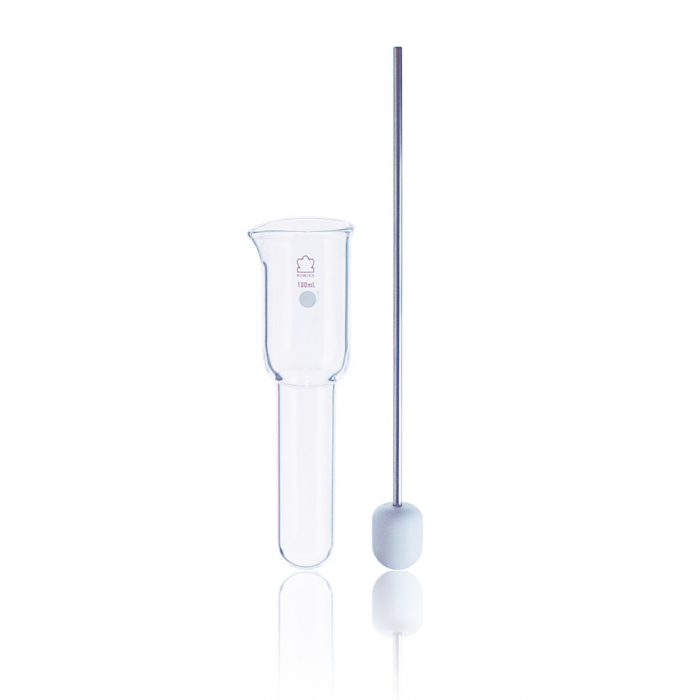 KIMBLE® KONTES® 大容量 Potter-Elvehjem 组织匀浆器，带聚四氟乙烯杵和玻璃管，100 mL