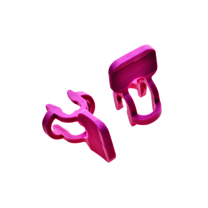 KIMBLE® 聚缩醛球形接头夹，紫色，适用于 12/5、12/3、12/2 接头