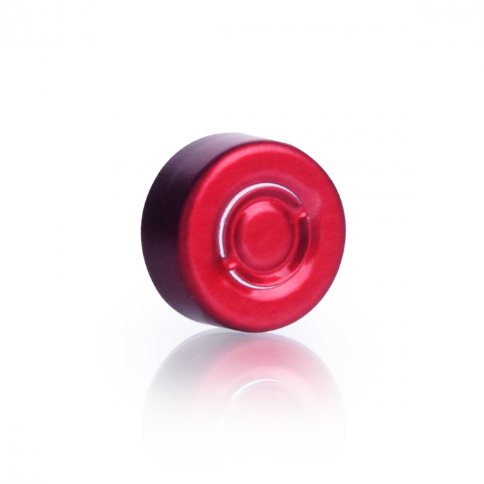 WHEATON® 中心盘撕裂密封件，红色，13 mm