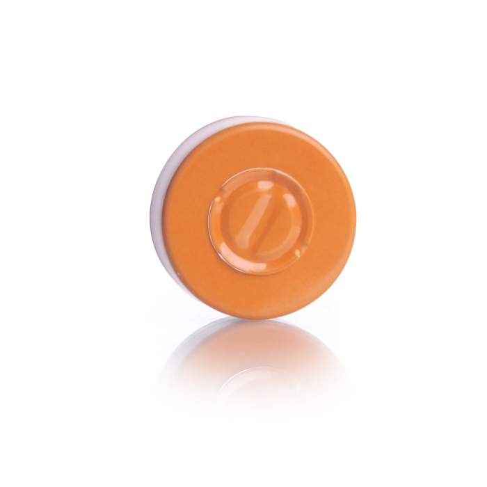 WHEATON® 中心盘撕裂密封件，橙色，20 mm