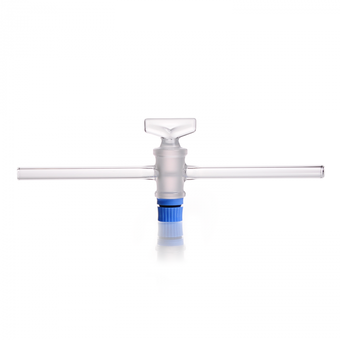 DURAN® 单向旋塞, 带 SBW-J 钥匙, 孔径 4 mm, NS 18.8