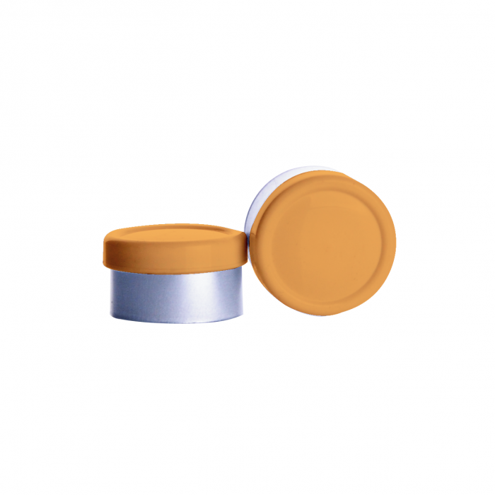 WHEATON® 翻转式密封件，橙色，13 mm
