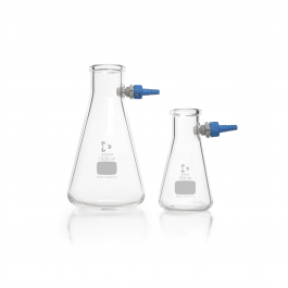 DURAN® 过滤烧瓶，带 KECK™ 软管连接组件套装，Erlenmeyer型