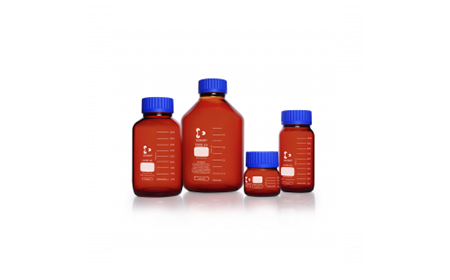 DURAN® GLS 80® 实验室瓶，广口，棕色