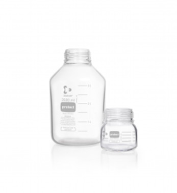 DURAN® protect GLS 80® 实验室瓶，宽口，透明