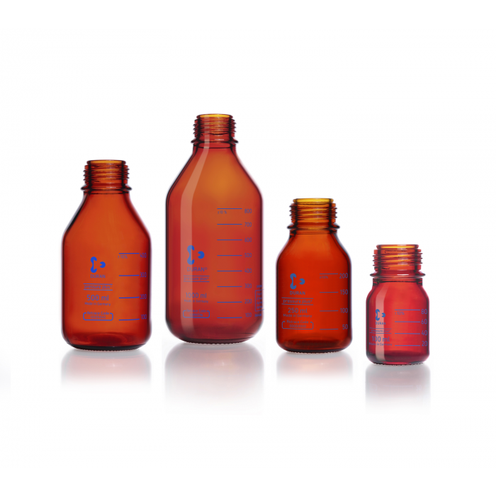 DURAN® pressure plus+ GL 45 实验室瓶，棕色