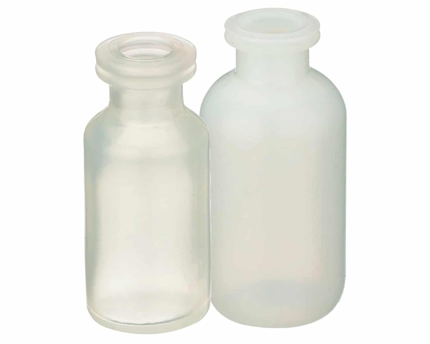 塑料瓶类型：PP和HDPE血清瓶