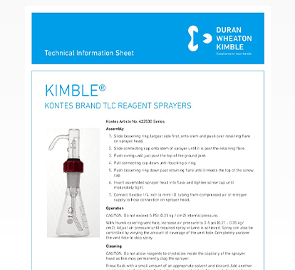 KIMBLE® TLC 试剂喷雾器